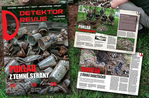 Hledačský časopis Detektor revue 4/2020