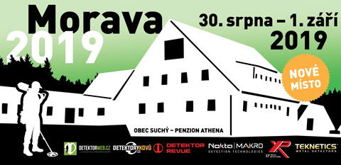 Setkání hledačů pokladů Morava 2019